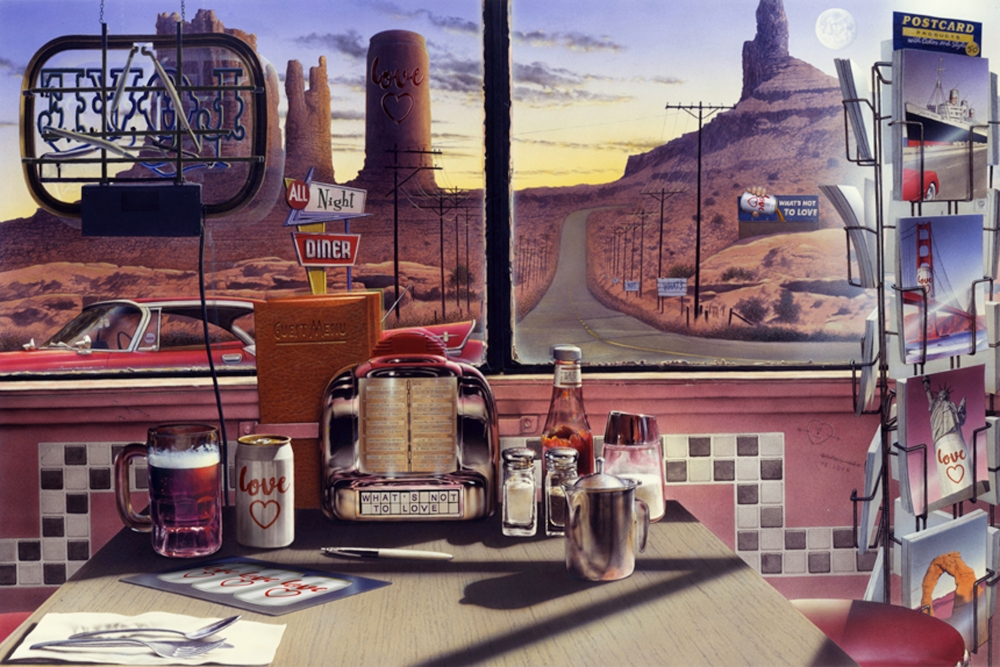 Love Diner art print by Chris Consani for $57.95 CAD